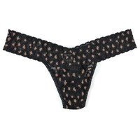 Hanky Panky Cross Dyed Leopard Low Rise Thong