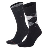 Tommy Hilfiger 2 pakkaus Men Sock Check, Tommy Hilfiger Legwear