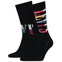 Levis 2 pakkaus Logo Retro Regular Socks