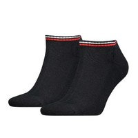 Tommy Men Uni TJ Iconic Sneaker Sock 2 pakkaus, Tommy Hilfiger Legwear