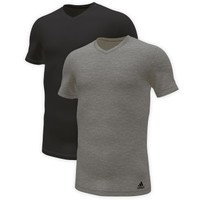 adidas 2 pakkaus Active Flex Cotton 3 Stripes V-Neck T-Shirt