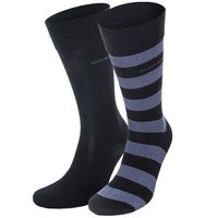 BOSS 2 pakkaus RS Block Stripe Socks A