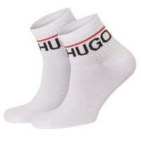 HUGO 2 pakkaus Label Rib Short Socks