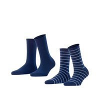 Falke 2 pakkaus Women Happy Stripe Socks, Falke KGaA