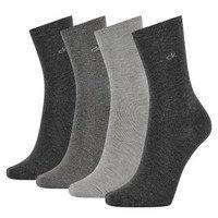 Calvin Klein 4 pakkaus Lola Crew Sparkle Sock Gift Box, Calvin Klein Legwear