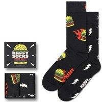 Happy Sock Blast Off Burger Socks Gift Set 2 pakkaus, Happy socks