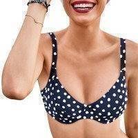 Rosa Faia Blue Dots Luna Bikini Bra