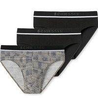 Schiesser 3 pakkaus 95-5 Organic Cotton Briefs, Rio 3-pack