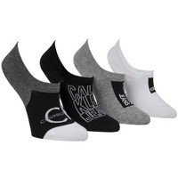 Calvin Klein 4 pakkaus Broadway Logo Sneaker Socks Gift Box, Calvin Klein Legwear