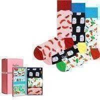 Happy socks 3 pakkaus Foodie Socks Gift Box