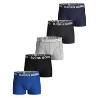 Björn Borg 5 pakkaus Cotton Stretch Shorts For Boys