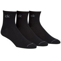 Calvin Klein 3 pakkaus Nick Quarter Sock, Calvin Klein Legwear