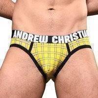 Andrew Christian Almost Naked Plaid Brief