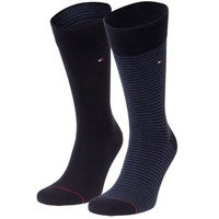 Tommy Hilfiger 2 pakkaus Men Sock Stripe, Tommy Hilfiger Legwear