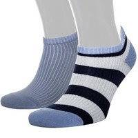 Calvin Klein 2 pakkaus Olivia Bold Stripe Liner Socs, Calvin Klein Legwear