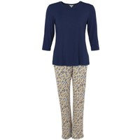 Lady Avenue Bamboo Pyjamas Three Quarter Sleeve