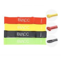 4-Pack Flex Band + Rubberband 3 Storlekar, BLACC