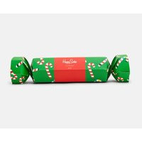 Christmas Cracker Candy Cane Gift Box, Happy Socks