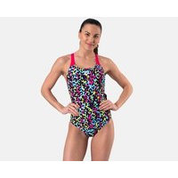 Heat Stripes Swim Pro Back One Piece, Arena