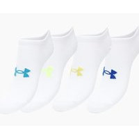 Girls Solid 6-Pack No Show, Under Armour