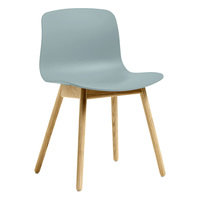 HAY About A Chair AAC12, lakattu tammi - dusty blue