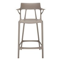 Kartell A.I. baarituoli, 65 cm, musta