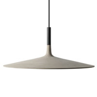 Foscarini Aplomb Large riippuvalaisin, harmaa