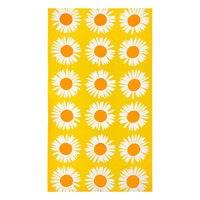 Marimekko Auringonkukka pöytäliina, 135 x 280 cm, keltainen - valkoinen