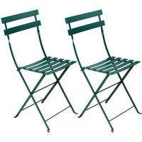 Fermob Bistro Metal tuoli, 2 kpl, cedar green