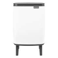 Brabantia Bo Waste Bin Hi roska-astia, 7 L, valkoinen