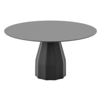 Viccarbe Burin pöytä, 150 cm, musta - musta laminaatti
