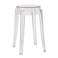 Kartell Charles Ghost jakkara, 46 cm