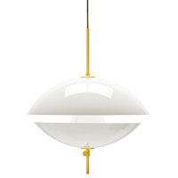 Fritz Hansen Clam riippuvalaisin, 44 cm, opaali