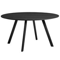 HAY CPH25 pyöreä pöytä, 140 cm, musta tammi
