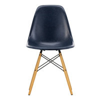 Vitra Eames DSW Fiberglass tuoli, navy blue - vaahtera