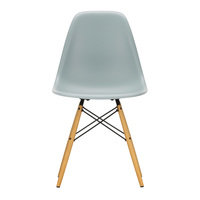 Vitra Eames DSW tuoli, light grey - vaahtera