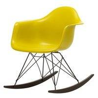 Vitra Eames RAR keinutuoli, mustard - basic dark - tumma vaahtera