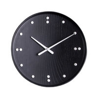 Architectmade FJ Clock seinäkello 25 cm, musta