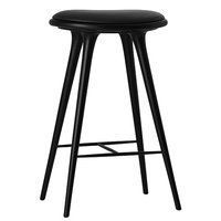 Mater High Stool jakkara, 74 cm, mustaksi petsattu pyökki