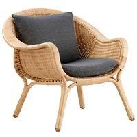 Sika-Design Madame nojatuoli, tummanharmaa istuintyyny