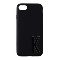 Design Letters MyCover iPhone suojakuori, musta, A-Z