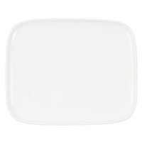 Marimekko Oiva lautanen 15 x 12 cm, valkoinen