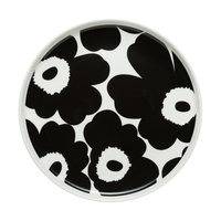 Marimekko Oiva - Unikko lautanen 20 cm, valkoinen-beige