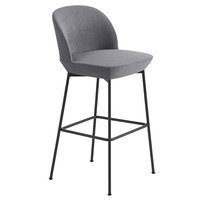 Muuto Oslo baarituoli, 75 cm, Still 161 - antrasiitti