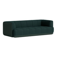 HAY Quilton Duo 3-istuttava sohva, vihreä, Vidar 1062 - Atlas 981