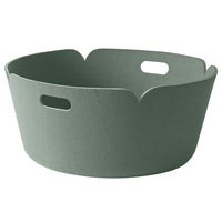 Muuto Restore pyöreä säilytyskori, dusty green