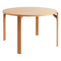HAY Rey pöytä, 128 cm, golden - pyökkiviilu