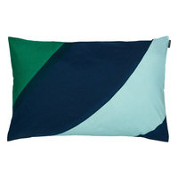 Marimekko Savanni tyynynpäällinen, 40 x 60 cm, vihreä - t.sininen - minttu