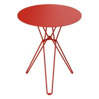 Massproductions Tio pöytä, 60 cm, korkea, pure red