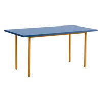 HAY Two-Colour pöytä, 160 x 82 cm, okra - mintunvihreä
